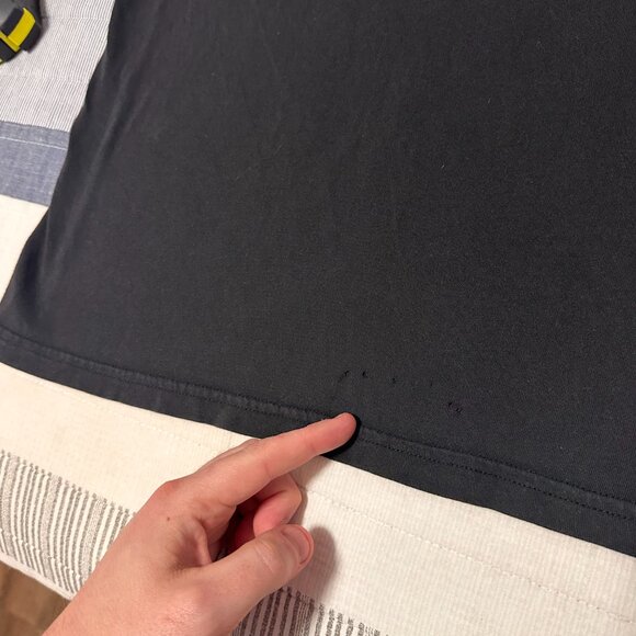 Metallica Mens Short Sleeve Large Black Ride The Lightning Cotton Band T Shirt - Picture 6 of 8